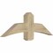 Ekena Millwork Bellingham Rough Sawn Timber Gable Bracket, Douglas Fir, 48"W x 16"H x 4"D x 6"F, 8/12 Pitch GBW048X16X0406BEL00RDF - alternate 2